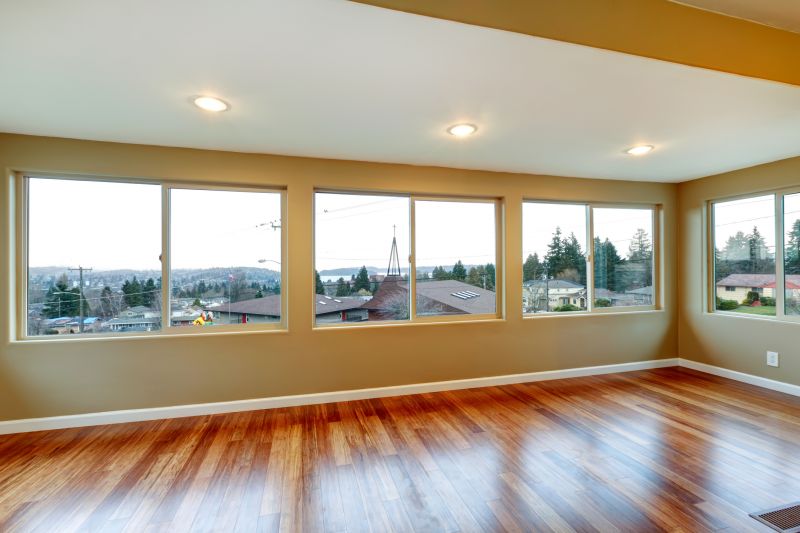 Large Picture Window in a Family Room